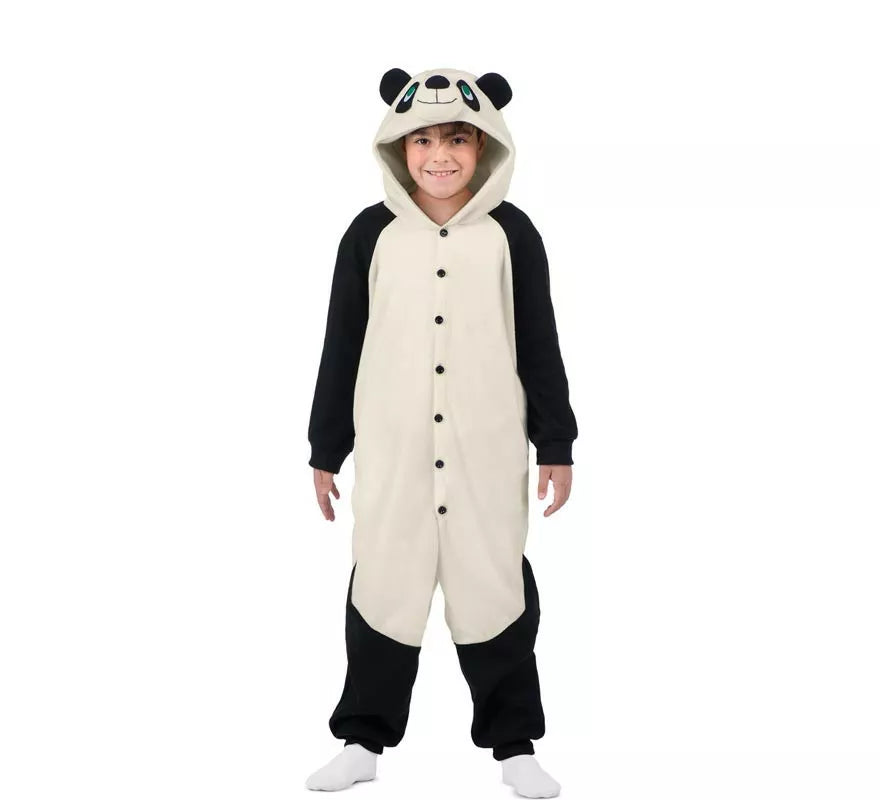 Translation missing: es.Disfraz o Pijama de Osa Panda con capucha para niños