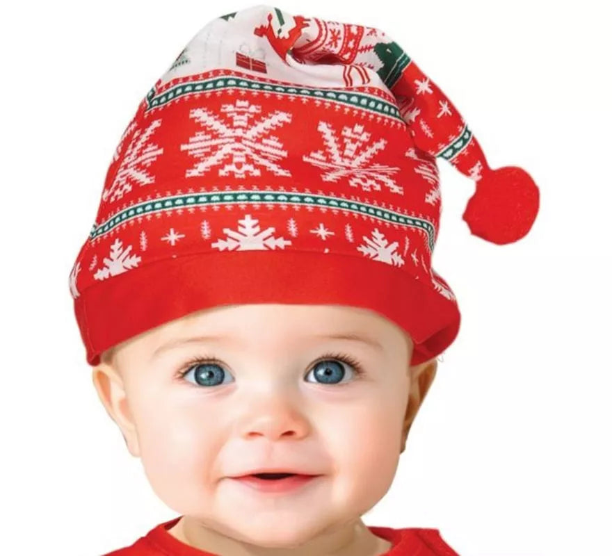 Translation missing: es.Disfraz o Pijama My 1st Christmas rojo para bebé