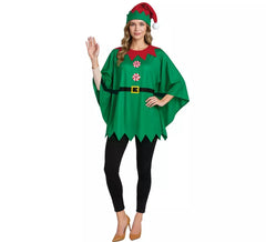Disfraz o Poncho de Elfa para mujer