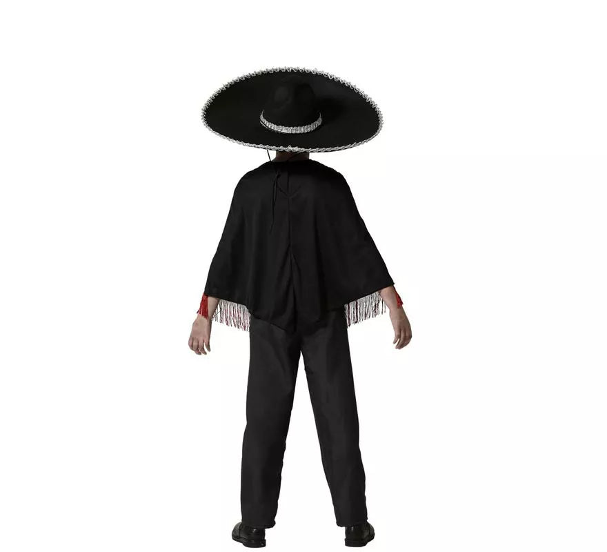 Translation missing: es.Disfraz o Poncho de Esqueleto Divertido para niño