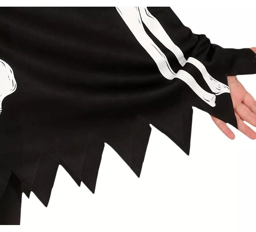 Translation missing: es.Disfraz o Poncho de Esqueleto para niños
