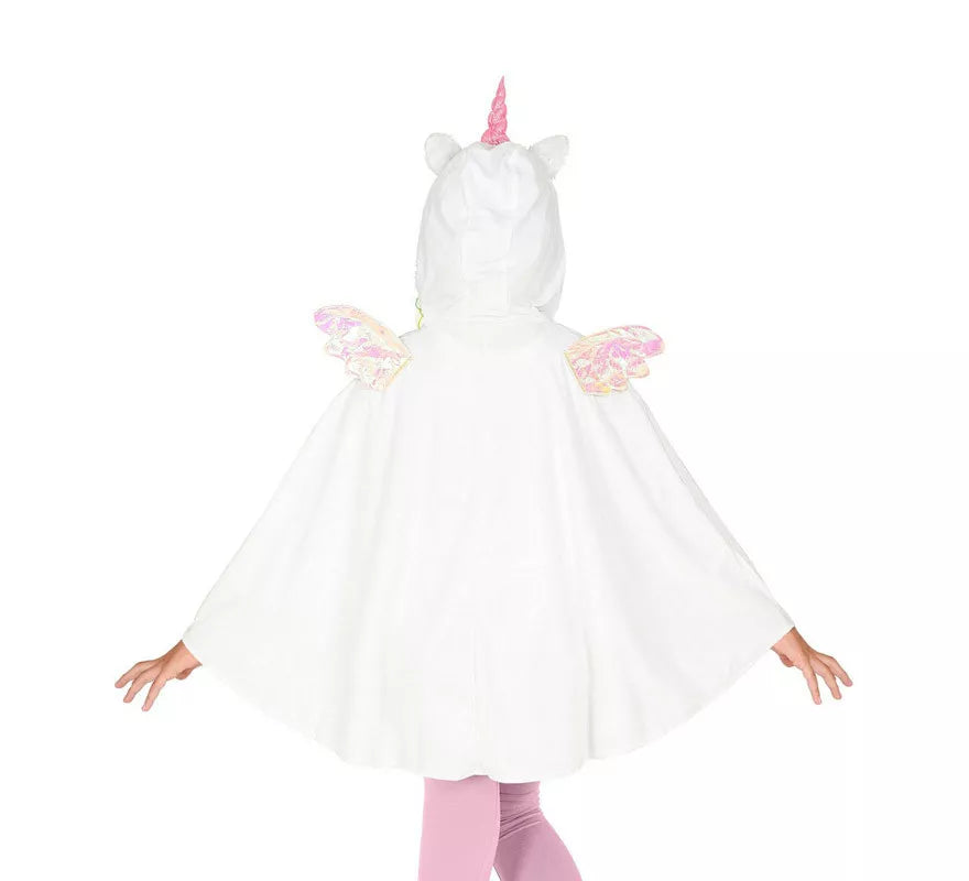 Translation missing: es.Disfraz o Poncho de Unicornio con Capucha para niños
