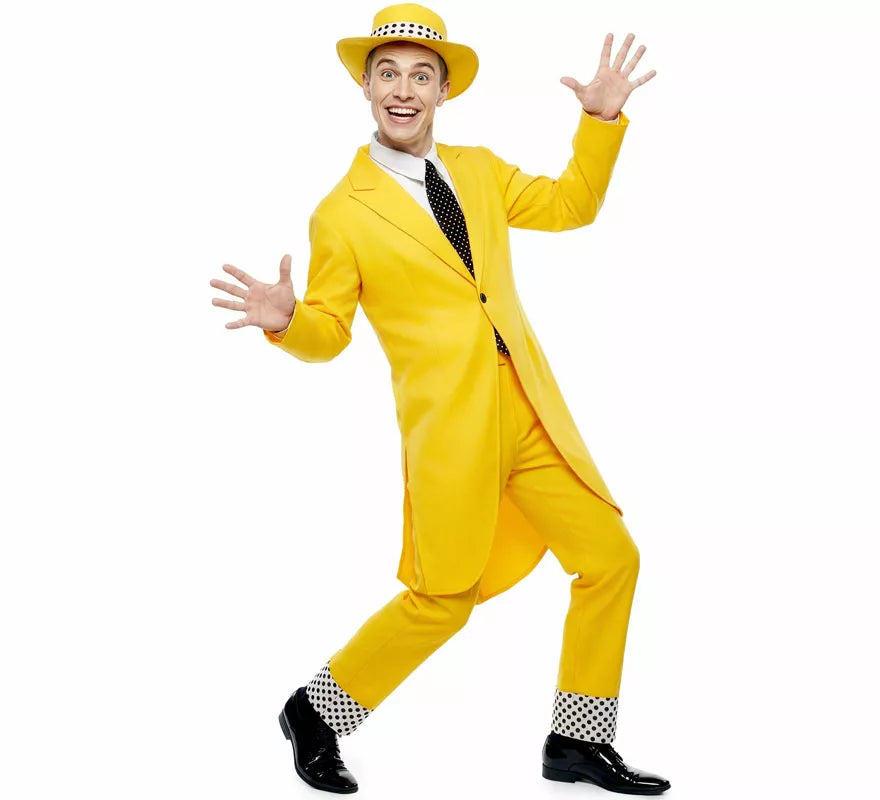Translation missing: es.Disfraz o Traje amarillo con Sombrero para hombre