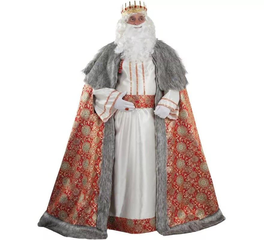 Translation missing: es.Disfraz o Traje de Rey Mago Melchor DELUXE para hombre