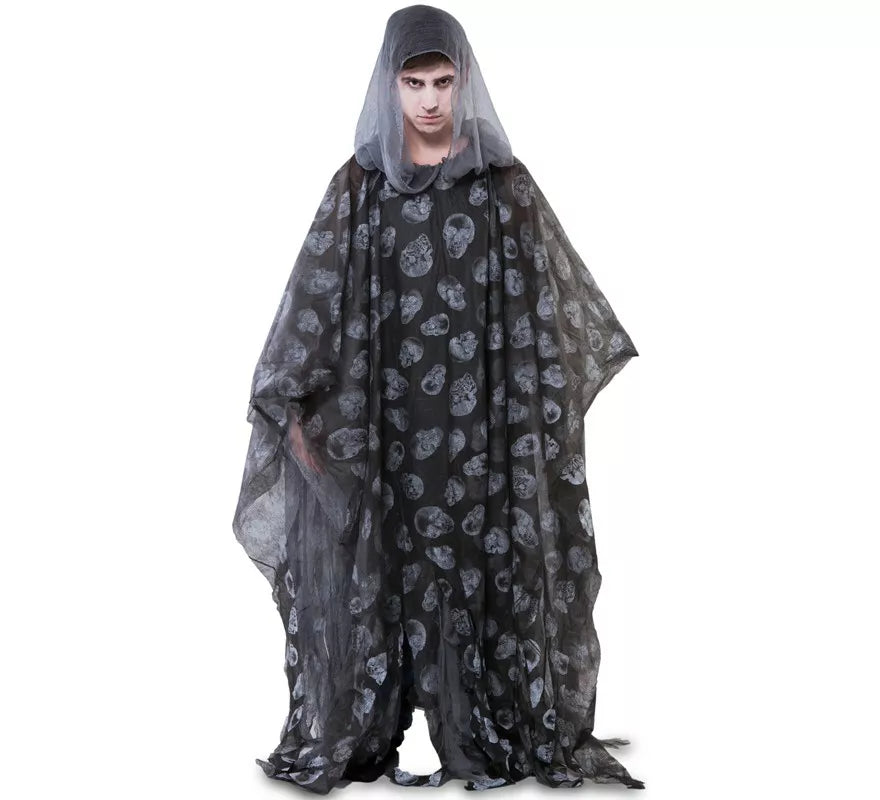 Translation missing: es.Disfraz o Túnica de Calaveras para adultos 175 cm