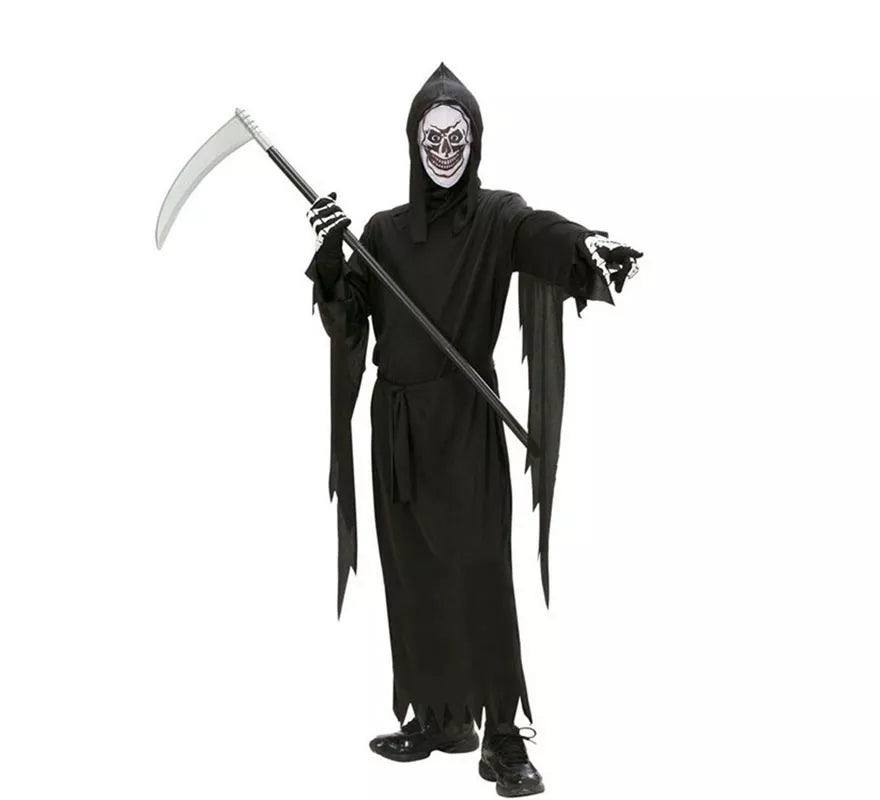 Translation missing: es.Disfraz o Túnica de La Muerte con Máscara para niño