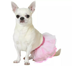 Disfraz o Tutú rosa para perro