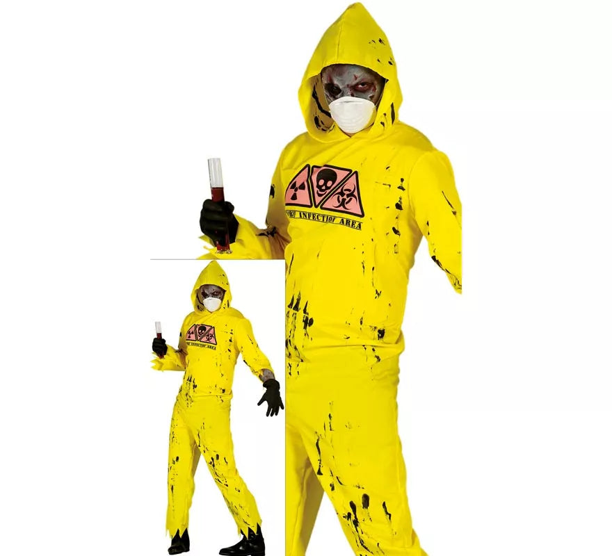 Translation missing: es.Disfraz para Halloween de Radioactive Zombie para hombre