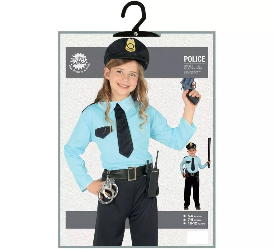 Translation missing: es.Disfraz para niños de Policía azul