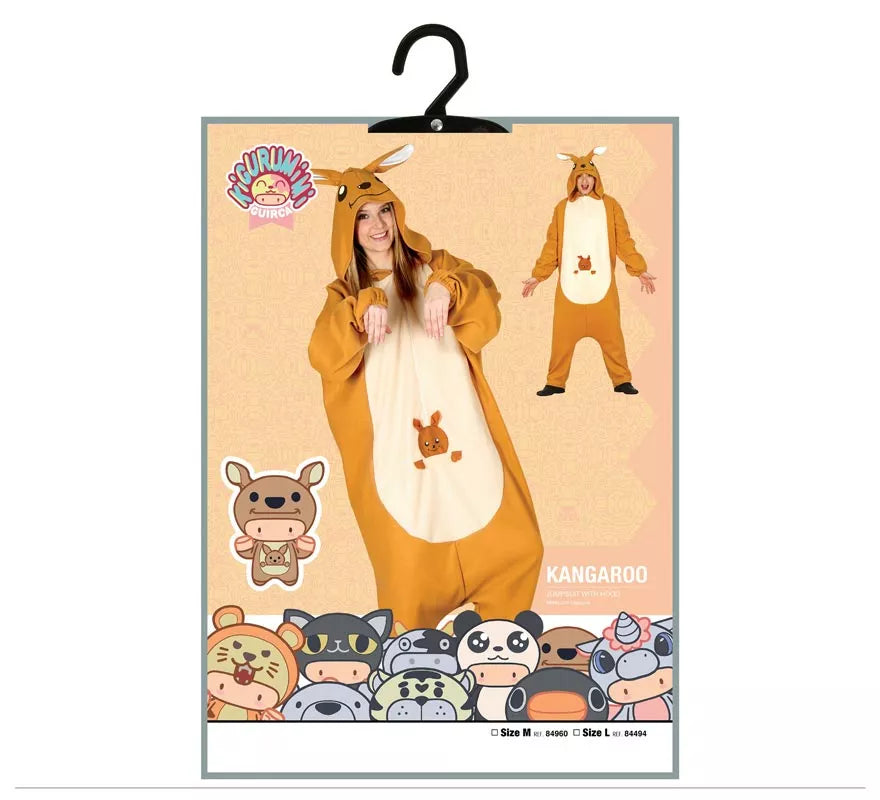 Translation missing: es.Disfraz Pijama de Canguro para adultos