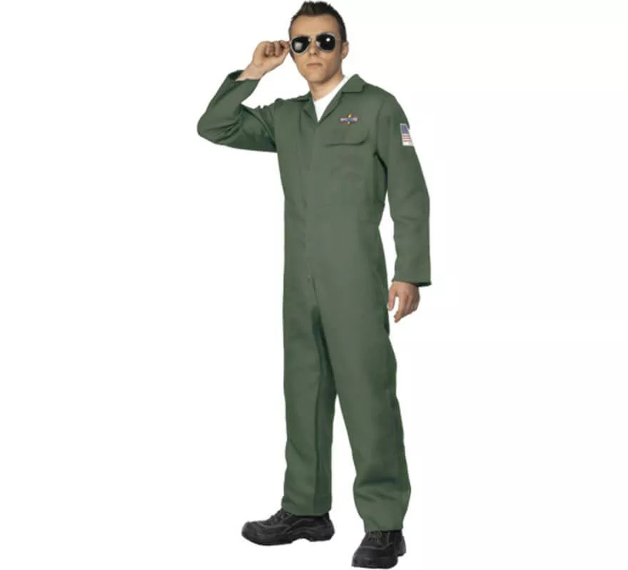 Translation missing: es.Disfraz Piloto ejército del Aire USA para Hombre