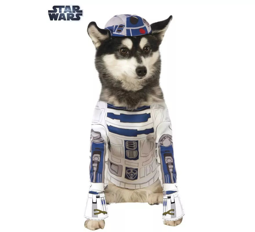 Translation missing: es.Disfraz Robot R2-D2 de Star Wars para perro