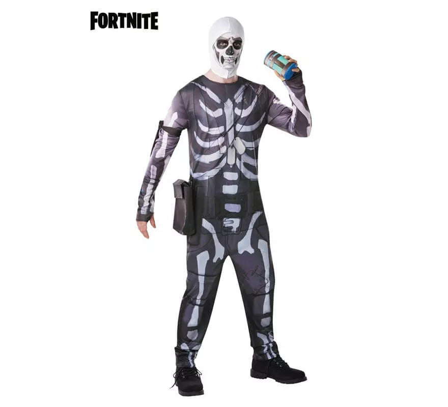 Translation missing: es.Disfraz Skull Trooper Fortnite para hombre