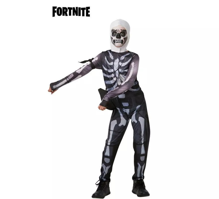 Translation missing: es.Disfraz Skull Trooper Fortnite para niños y adolescentes