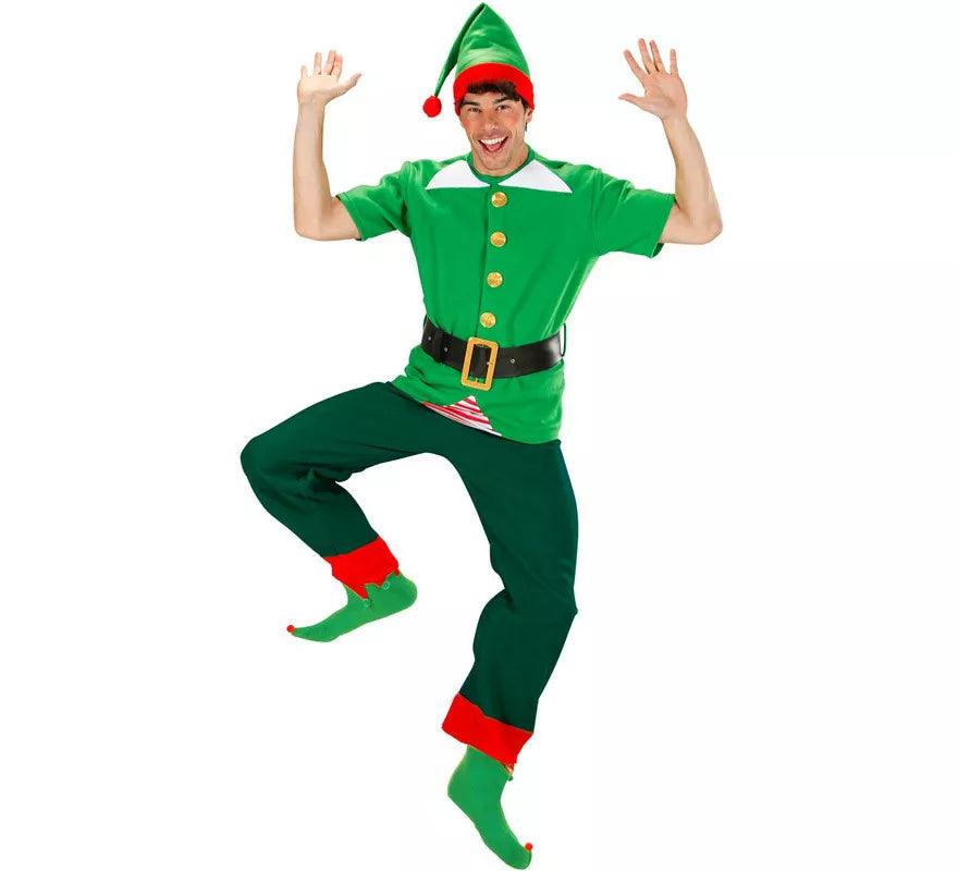 Translation missing: es.Disfraz Sudadera de Elfo y Elfa de Papá Noel para adultos