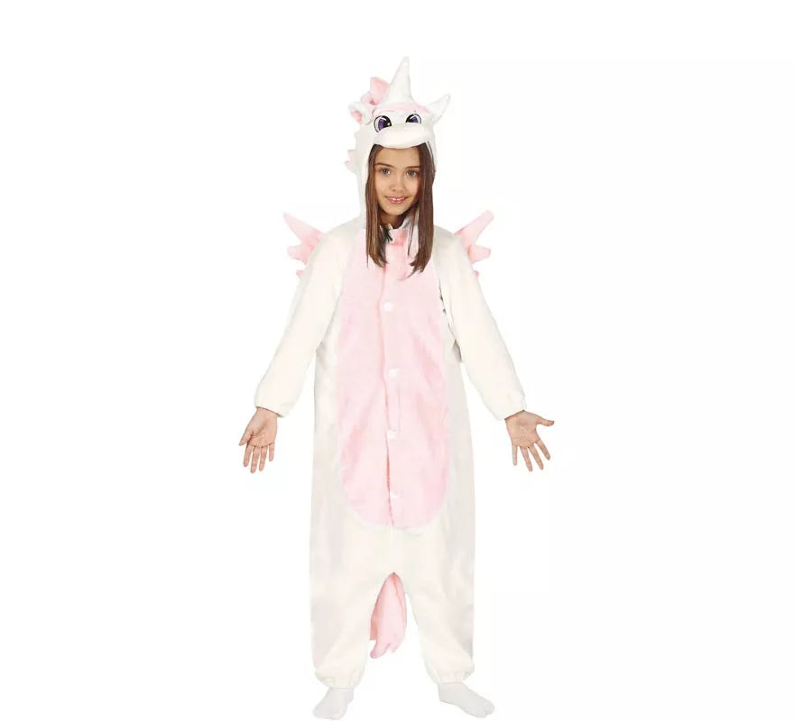 Disfraz tipo Pijama Unicornio Rosa para niña