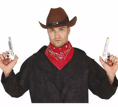 Dos Pistolas Cortas de Vaquero de 20 cm