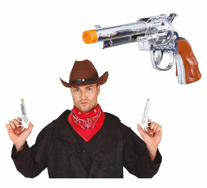 Translation missing: es.Dos Pistolas Cortas de Vaquero de 20 cm