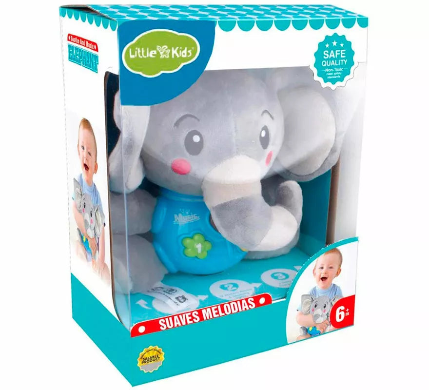 Translation missing: es.Elefante Musical de Peluche con Luz y Sonido de 24 cm