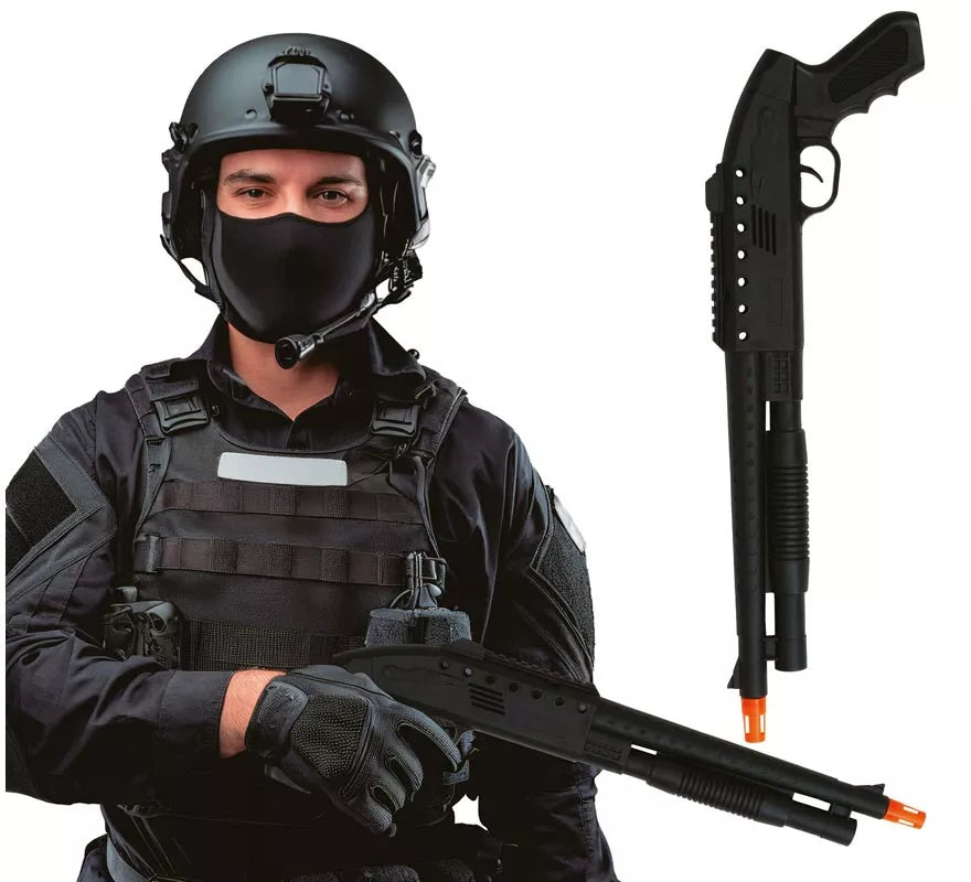Translation missing: es.Escopeta Agente Swat de 46 cm de Plástico de Juguete