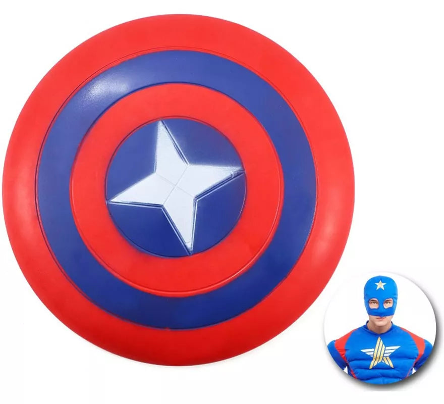 Translation missing: es.Escudo con Estrella de Superhéroe de 30 cm