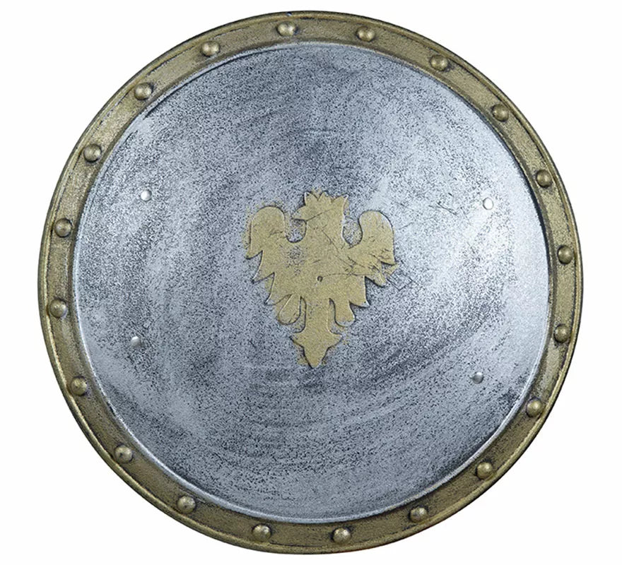 Translation missing: es.Escudo Medieval con Insignia de Águila de 37 cm
