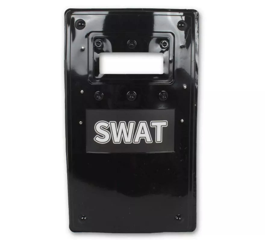 Translation missing: es.Escudo Swat antidisturbios negro de juguete de 66 cm