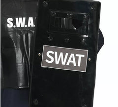 Escudo Swat Negro de 65x30 cm