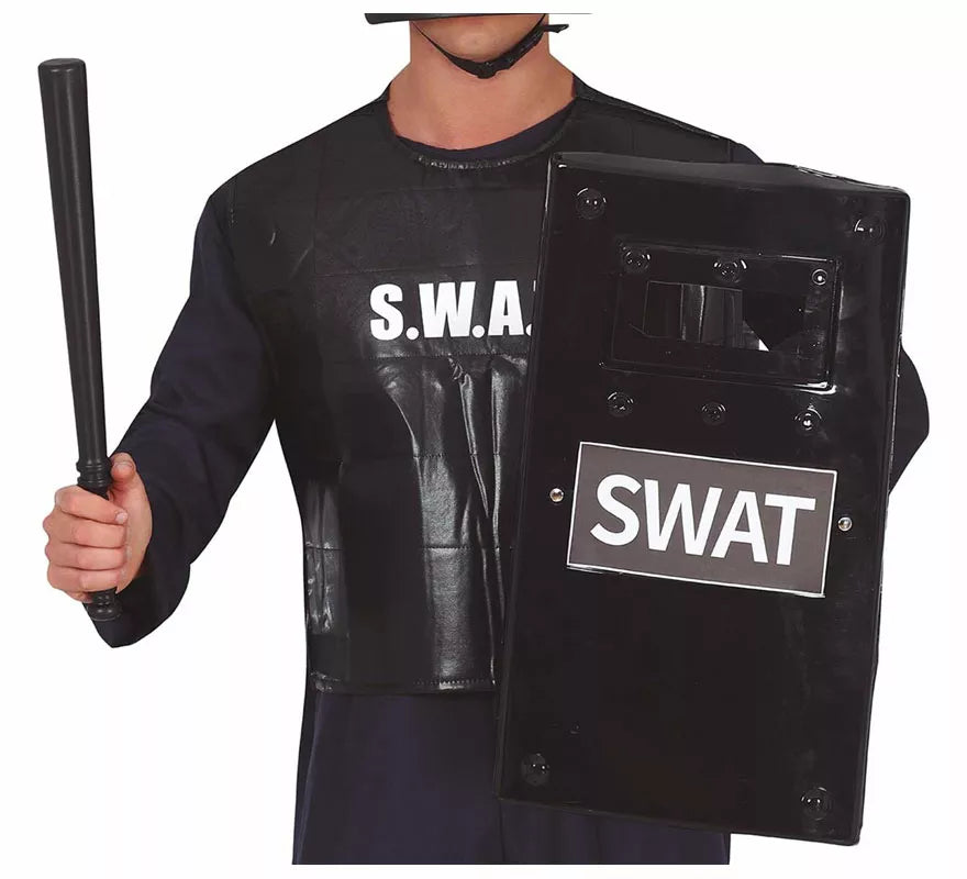 Translation missing: es.Escudo Swat Negro de 65x30 cm