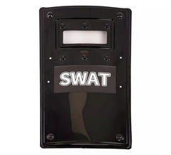 Escudo Swat negro de 66,5X38 cm