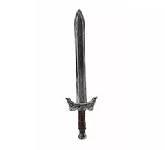 Espada de Bárbaro oscura plástico de juguete de 16x66 cm