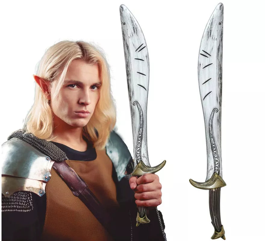 Translation missing: es.Espada de Elfo Medieval de 68 cm de Plástico de Juguete