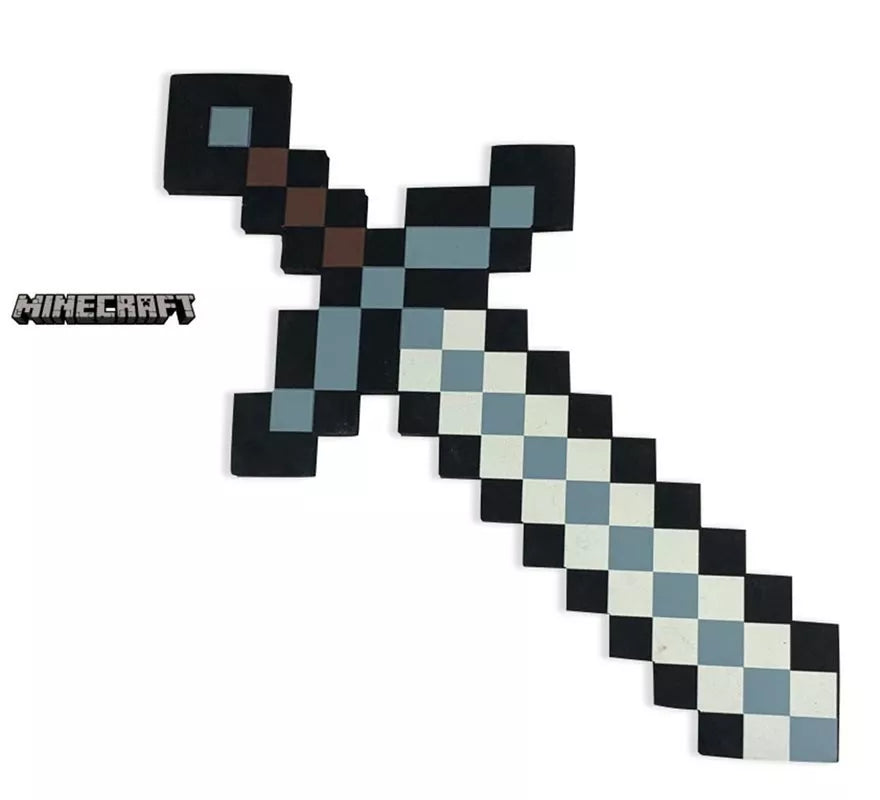 Translation missing: es.Espada de Minecraft negra de juguete 60x30 cm