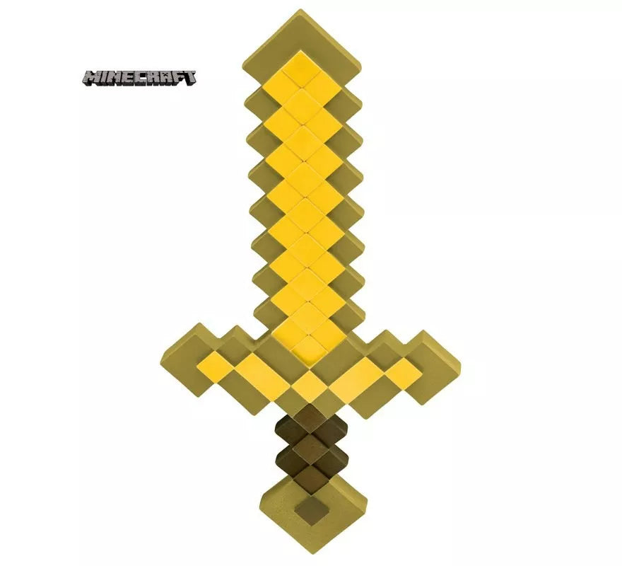 Espada de Minecraft Oro