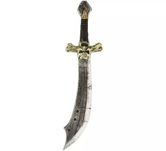 Espada de Pirata con Calavera de Foam de 69 cm