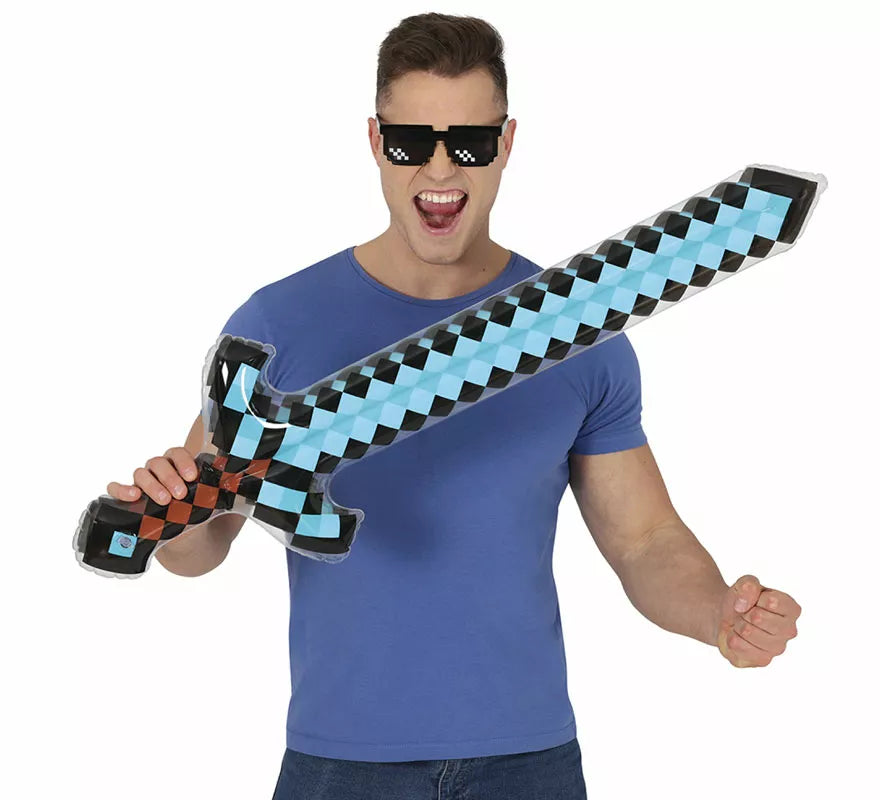 Translation missing: es.Espada de Pixel Hinchable de 90 cm