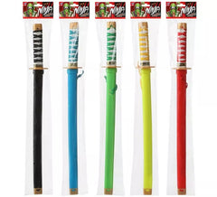 Espada Ninja en 5 colores surtidos 48 cm