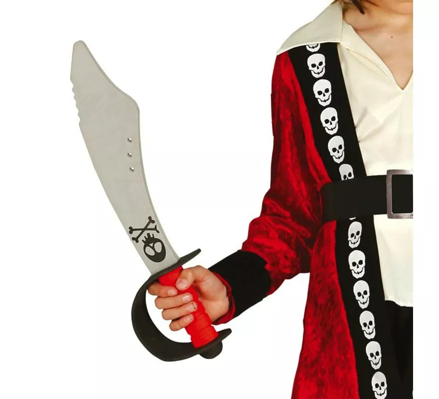 Translation missing: es.Espada Pirata Goma Eva 43 cm para niños