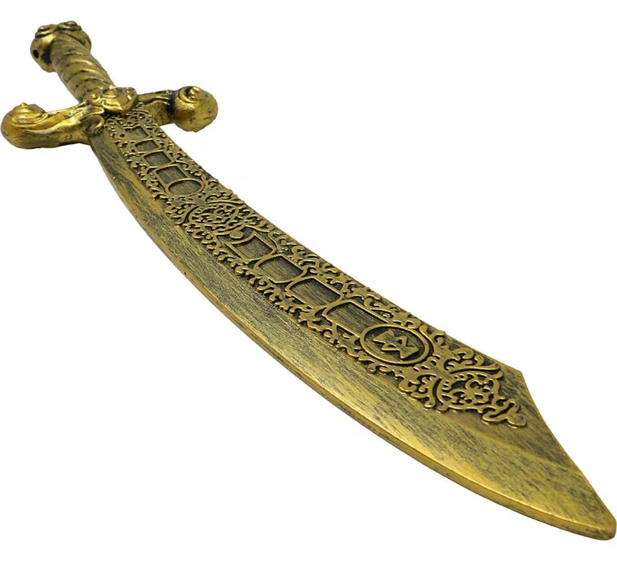 Translation missing: es.Espada Romana dorada de 55 cm de Plástico