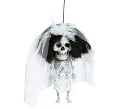 Esqueleto Cabezón Novia 16 cm