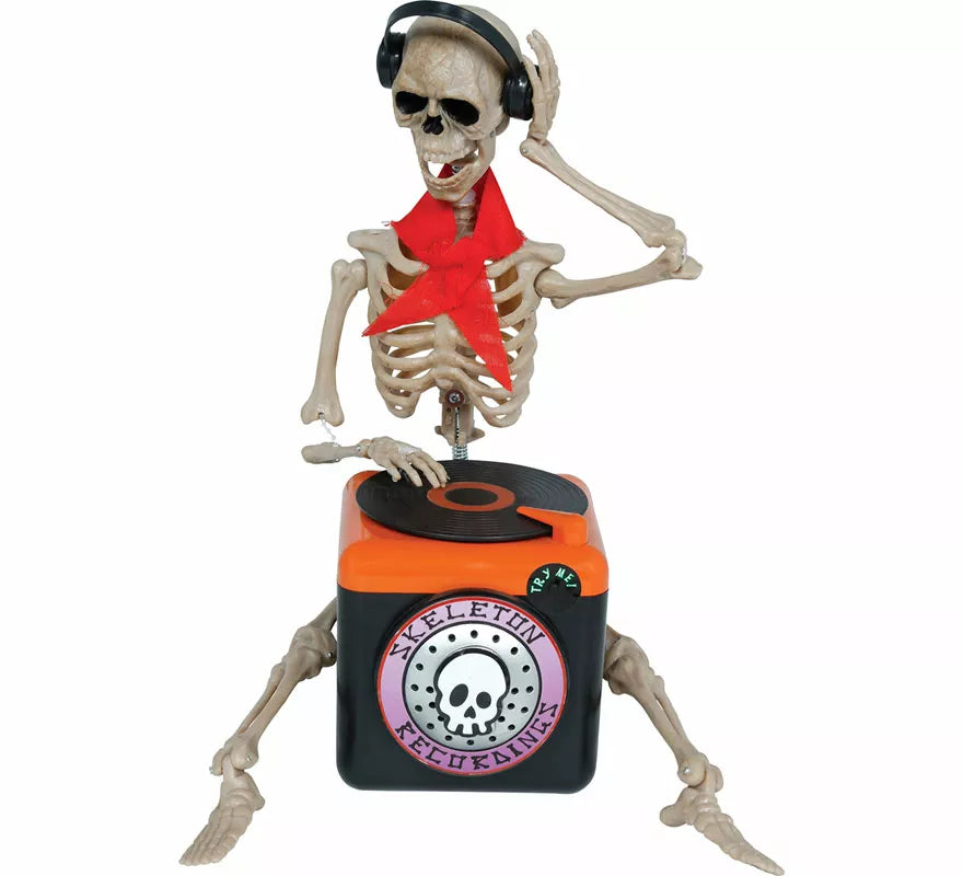 Translation missing: es.Esqueleto Dj con Luz, Sonido y Movimiento de 26x14 cm