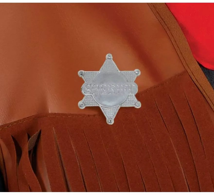 Translation missing: es.Estrella de Sheriff de Plástico de 5,50 cm