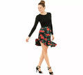 Falda Baile Asimétrica con estampado para mujer