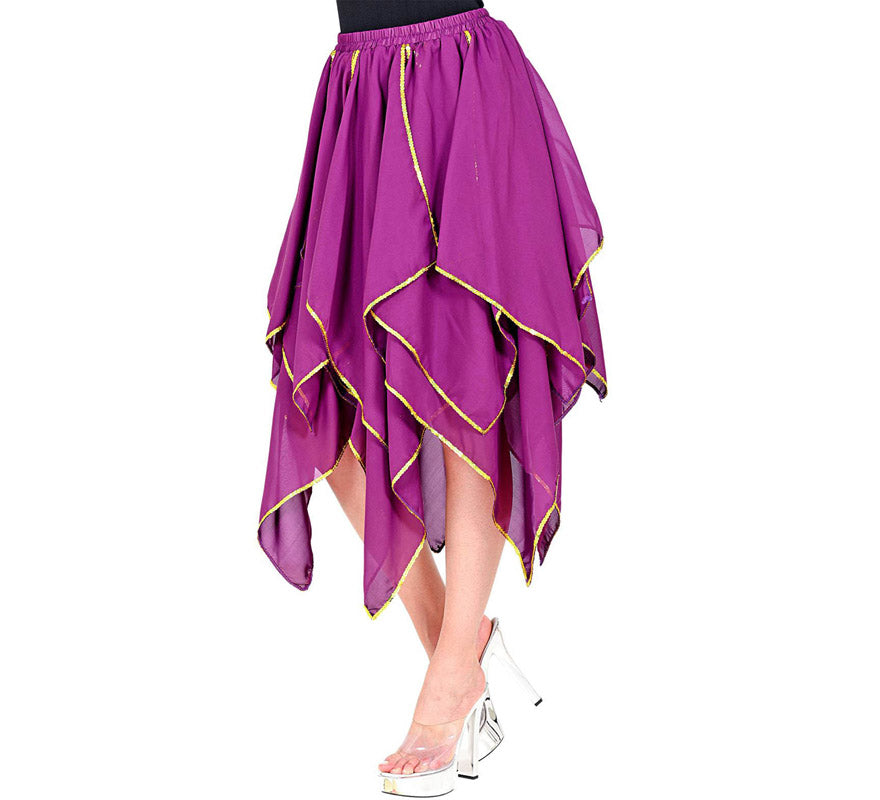 Translation missing: es.Falda de Chifón con Picos en varios colores para mujer