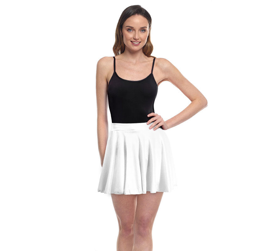 Translation missing: es.Falda de Vuelo blanco para mujer