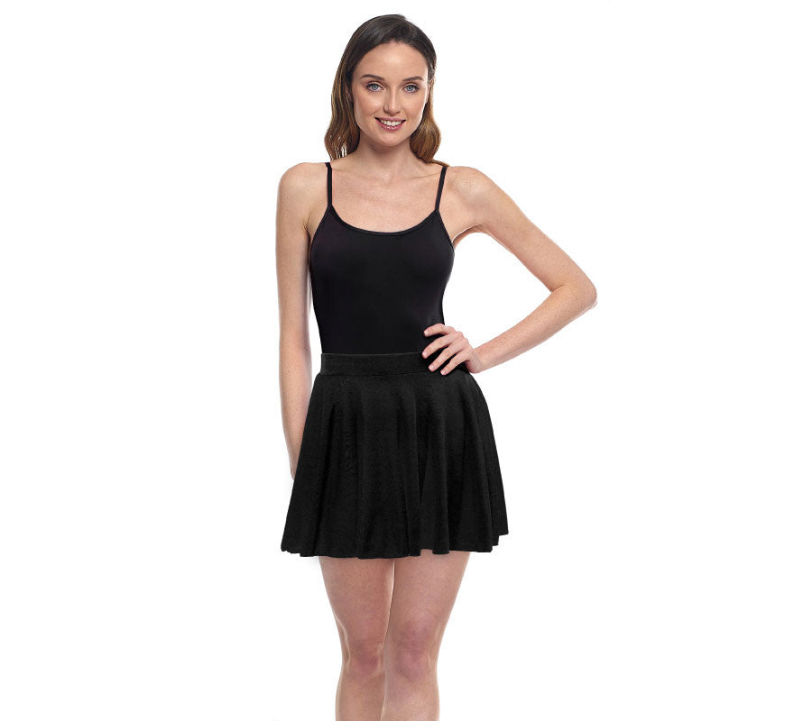 Translation missing: es.Falda de Vuelo negro para mujer