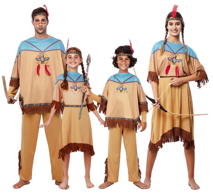 Familia de Indios Apaches