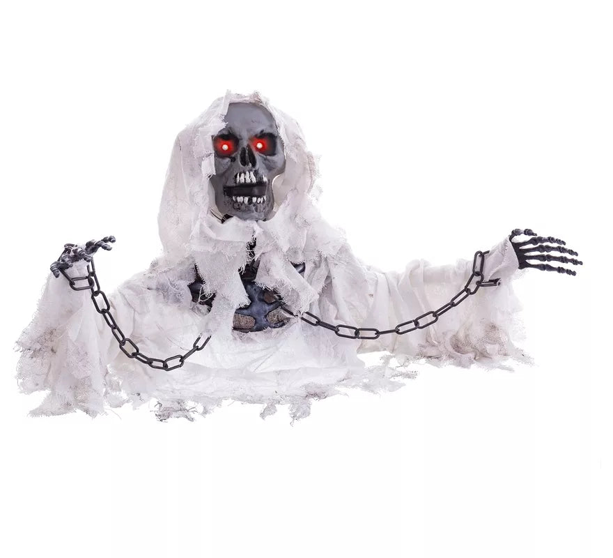Fantasma de Suelo blanco de 130x18,5x40 cm