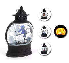 Farol Halloween en modelos surtidos con luz de 13x25 cm