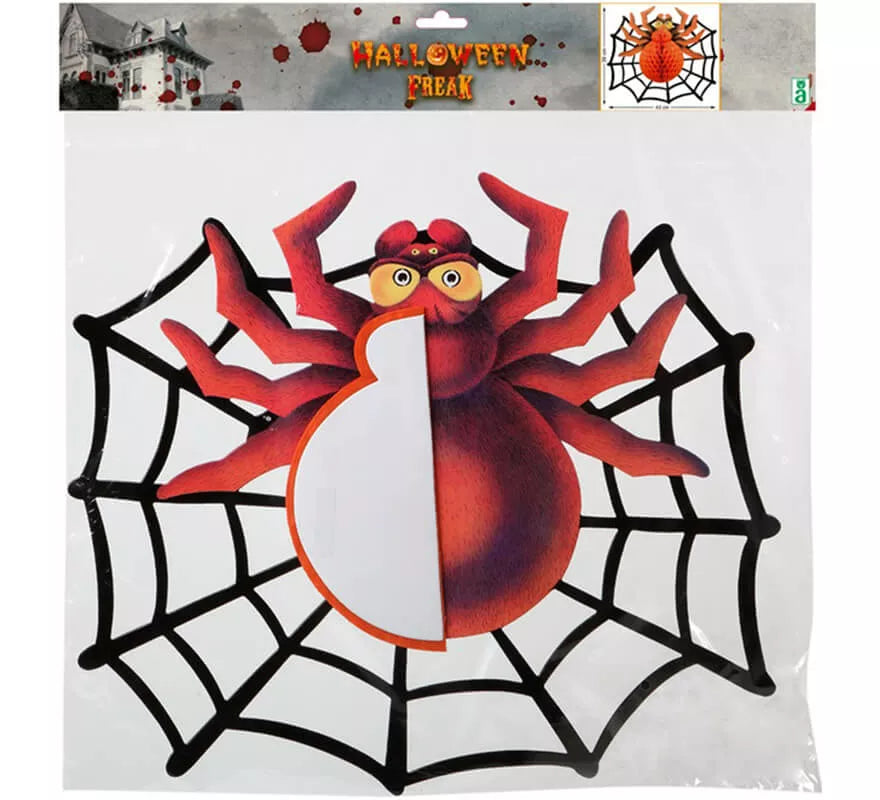 Translation missing: es.Farolillo con Araña y Telaraña 43X39 cm